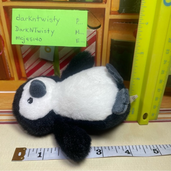 1 BRAND NEW GUND MINI PUFFER  PLUSH PENGUIN ORNAMENT TOY APPROX 4” PRICE FIRM - Picture 10 of 15